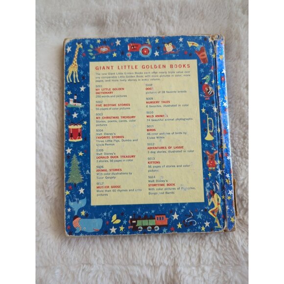 Giant Little Golden Book Mother Goose Rhymes  Feodor Rojankovsky 1st Ed A 1958 - Picture 8 of 8